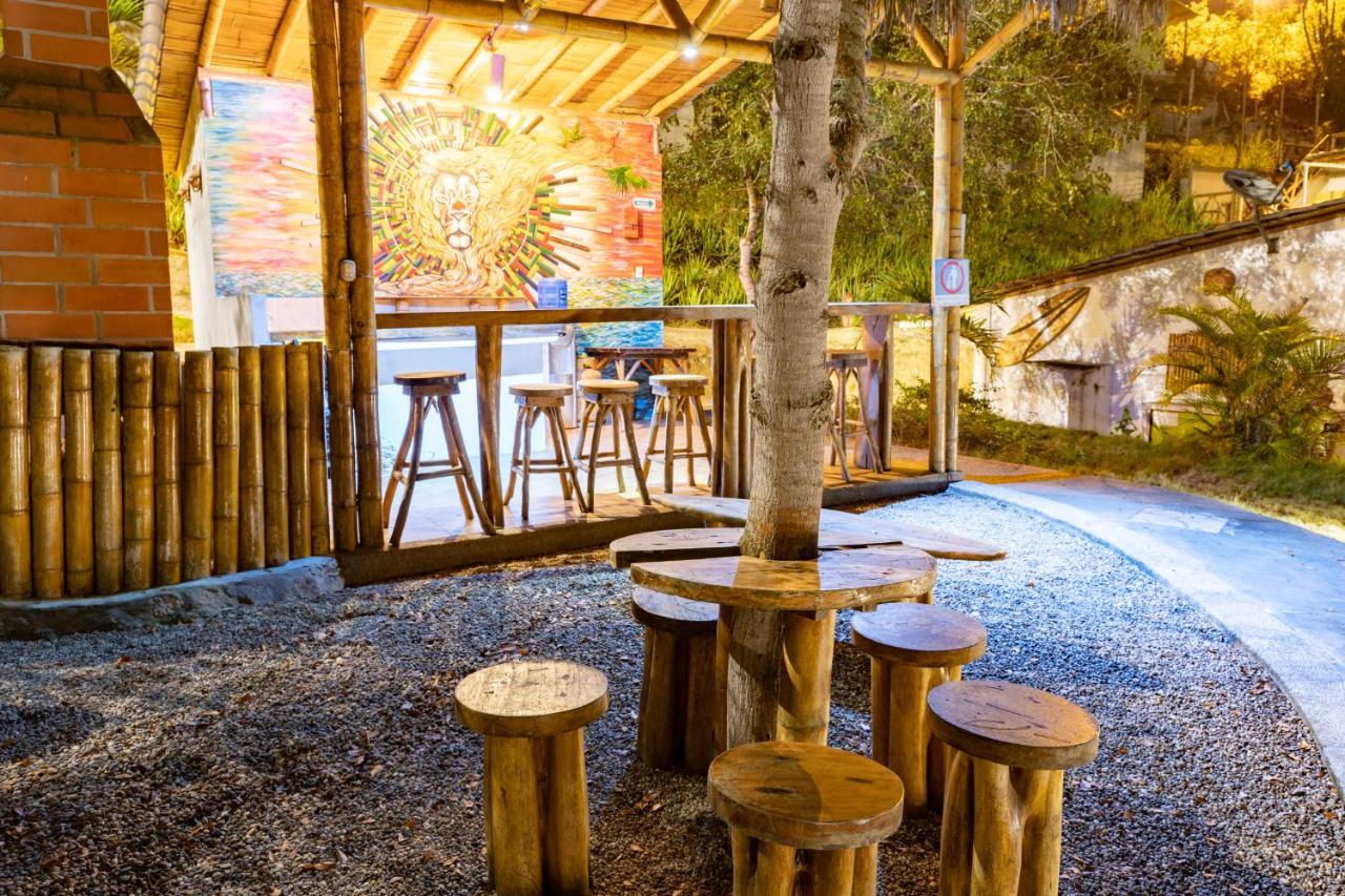 Nativa Bambu Ecolodge Montañita Exteriér fotografie