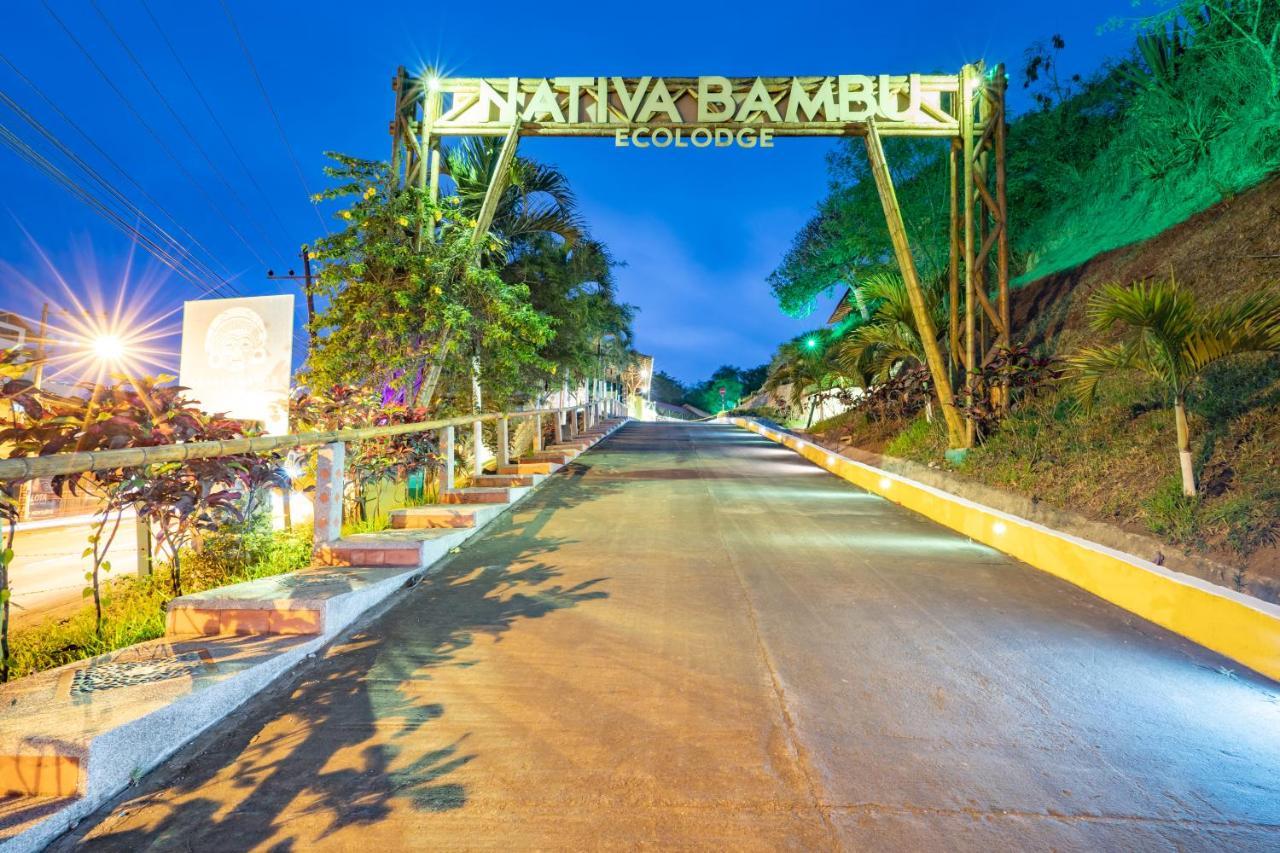 Nativa Bambu Ecolodge Montañita Exteriér fotografie