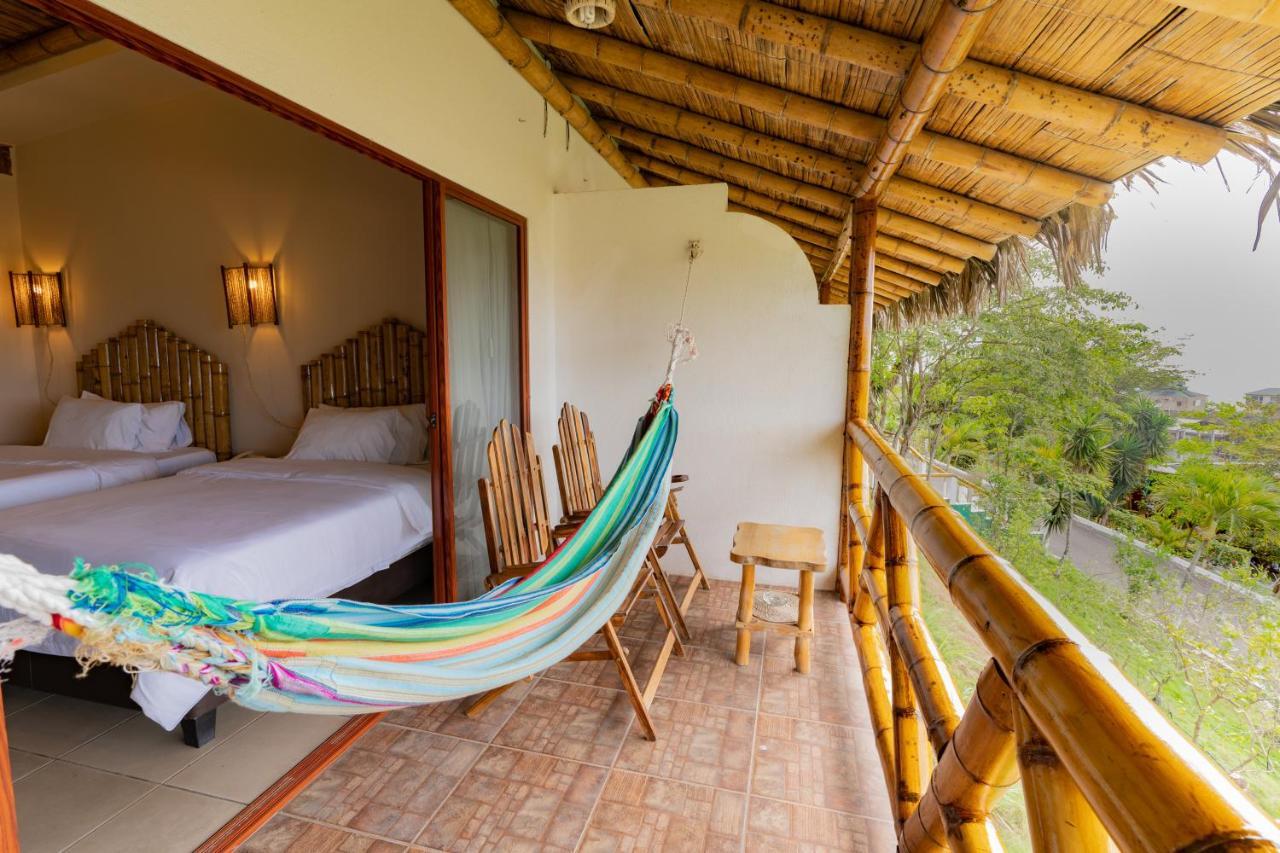 Nativa Bambu Ecolodge Montañita Exteriér fotografie
